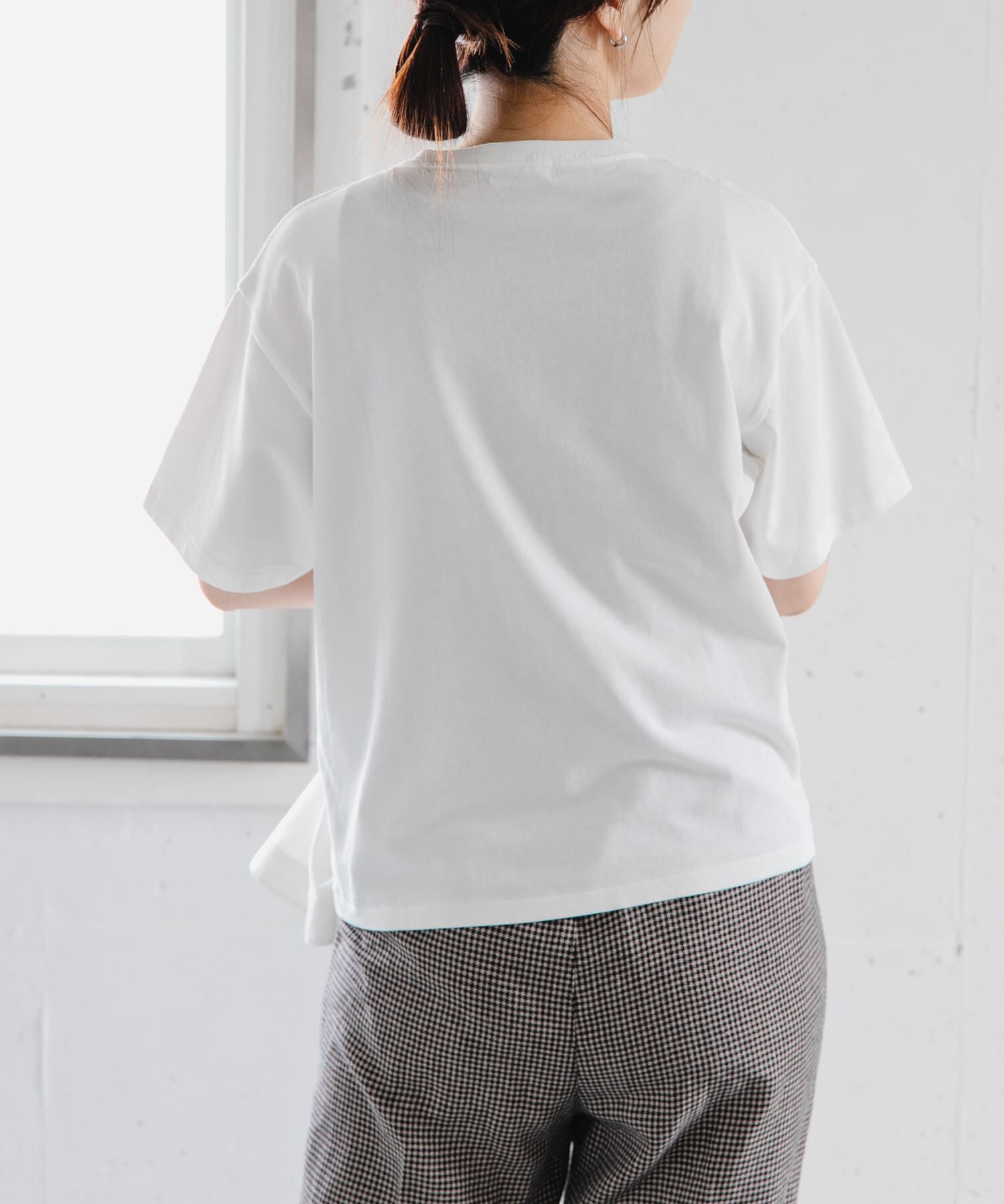 URBAN RESEARCH DOORS「FORK&SPOON　ソリッドショートスリーブTシャツ」|Tシャツ・カットソー|