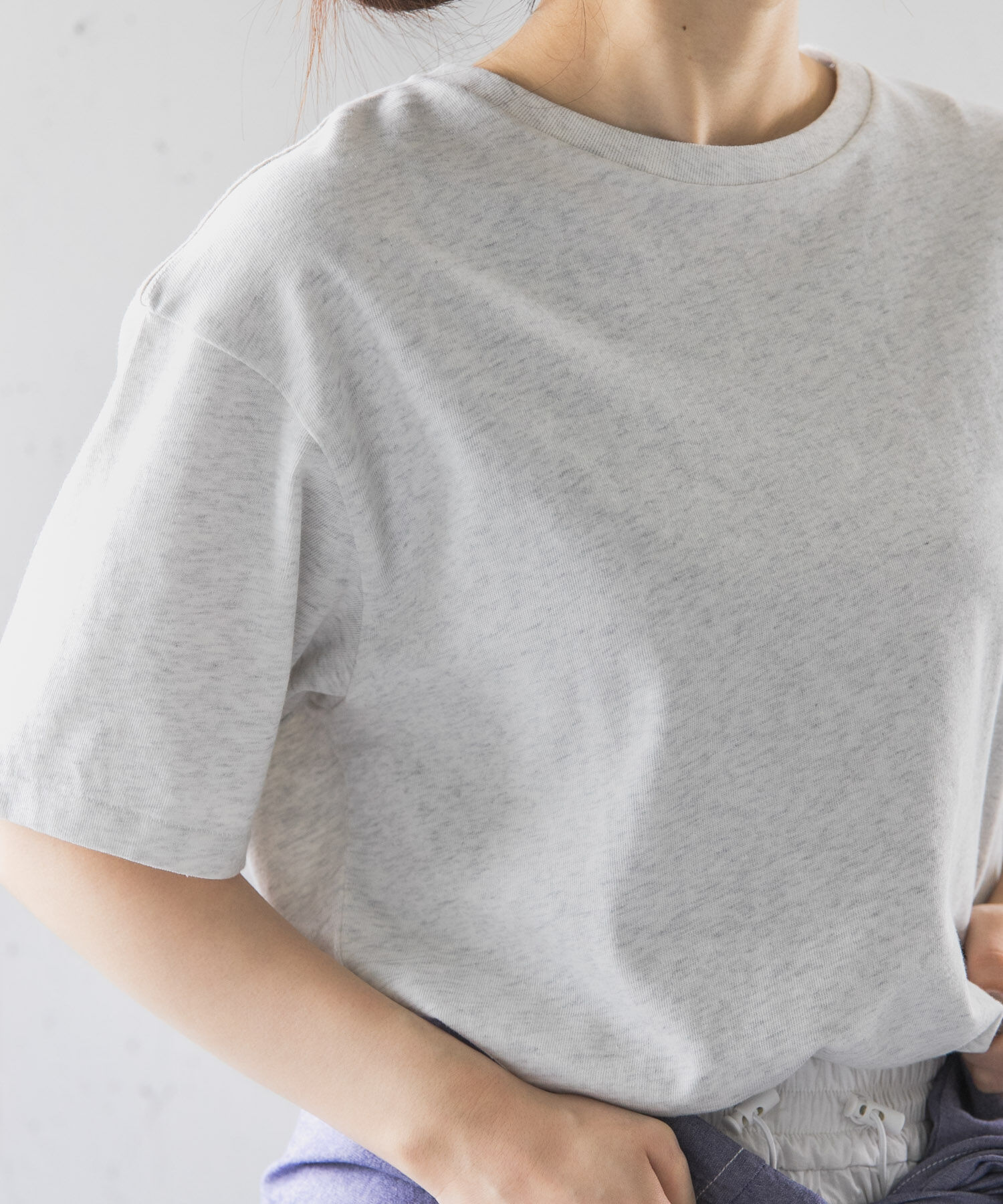 URBAN RESEARCH DOORS「FORK&SPOON　ソリッドショートスリーブTシャツ」|Tシャツ・カットソー|