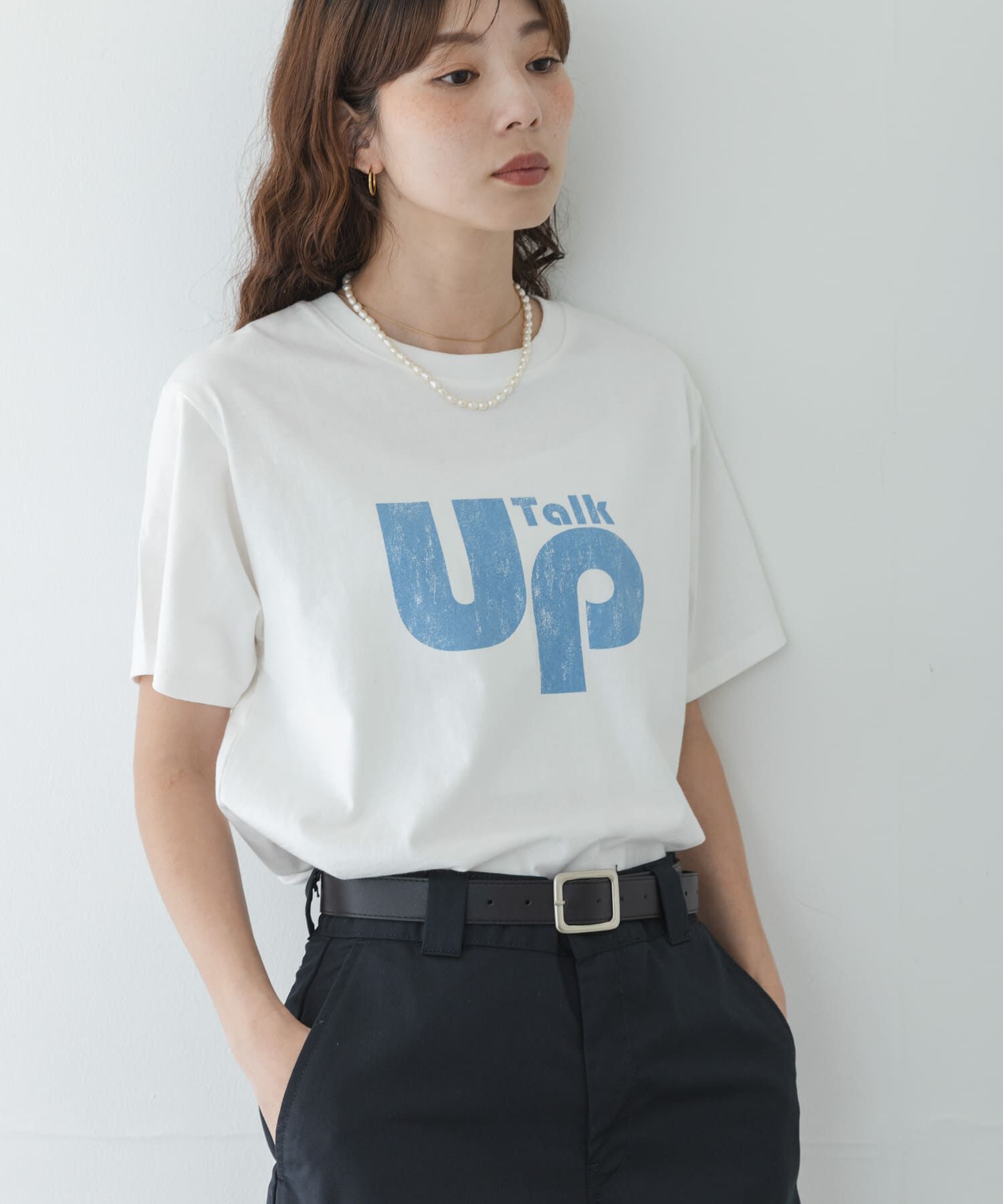 Sonny Label 「アソートロゴプリントTシャツ」|Tシャツ・カットソー|オフホワイト