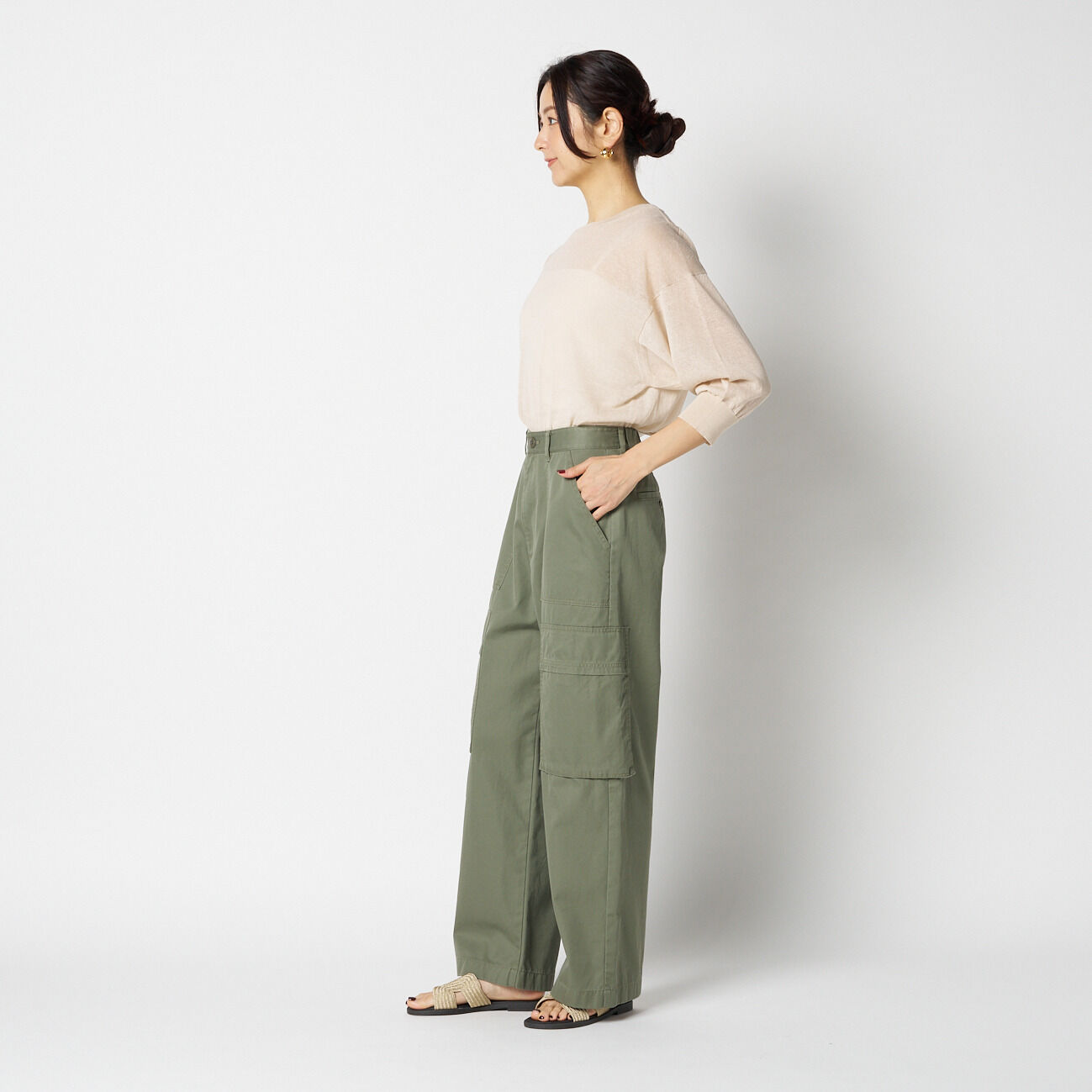 HELIOPOLE「HELIOPOLE MILITARY PANTS」|チノ|