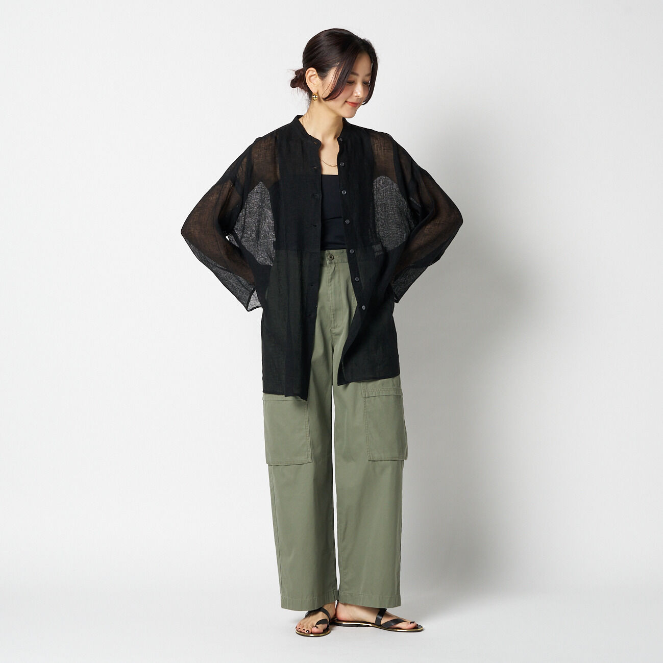 HELIOPOLE「HELIOPOLE MILITARY PANTS」|チノ|