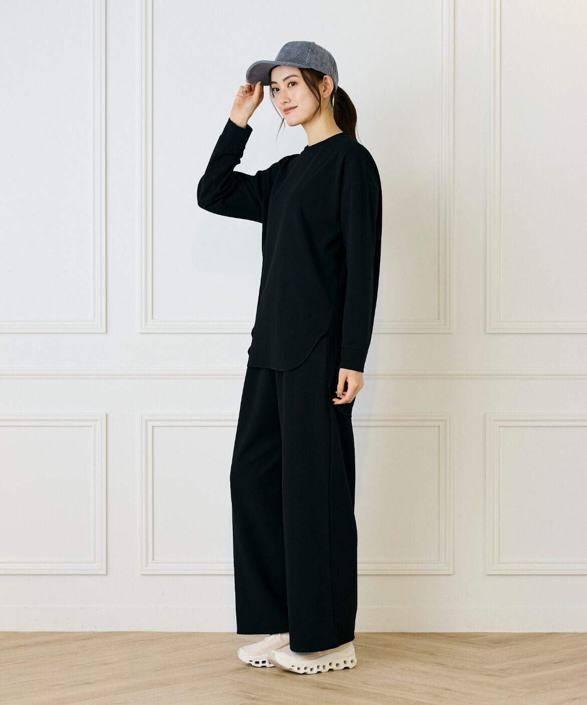 DAY by DAY it&rsquo;s international「ジョーゼットジャージーイージーワイドストレートパンツ」|その他|