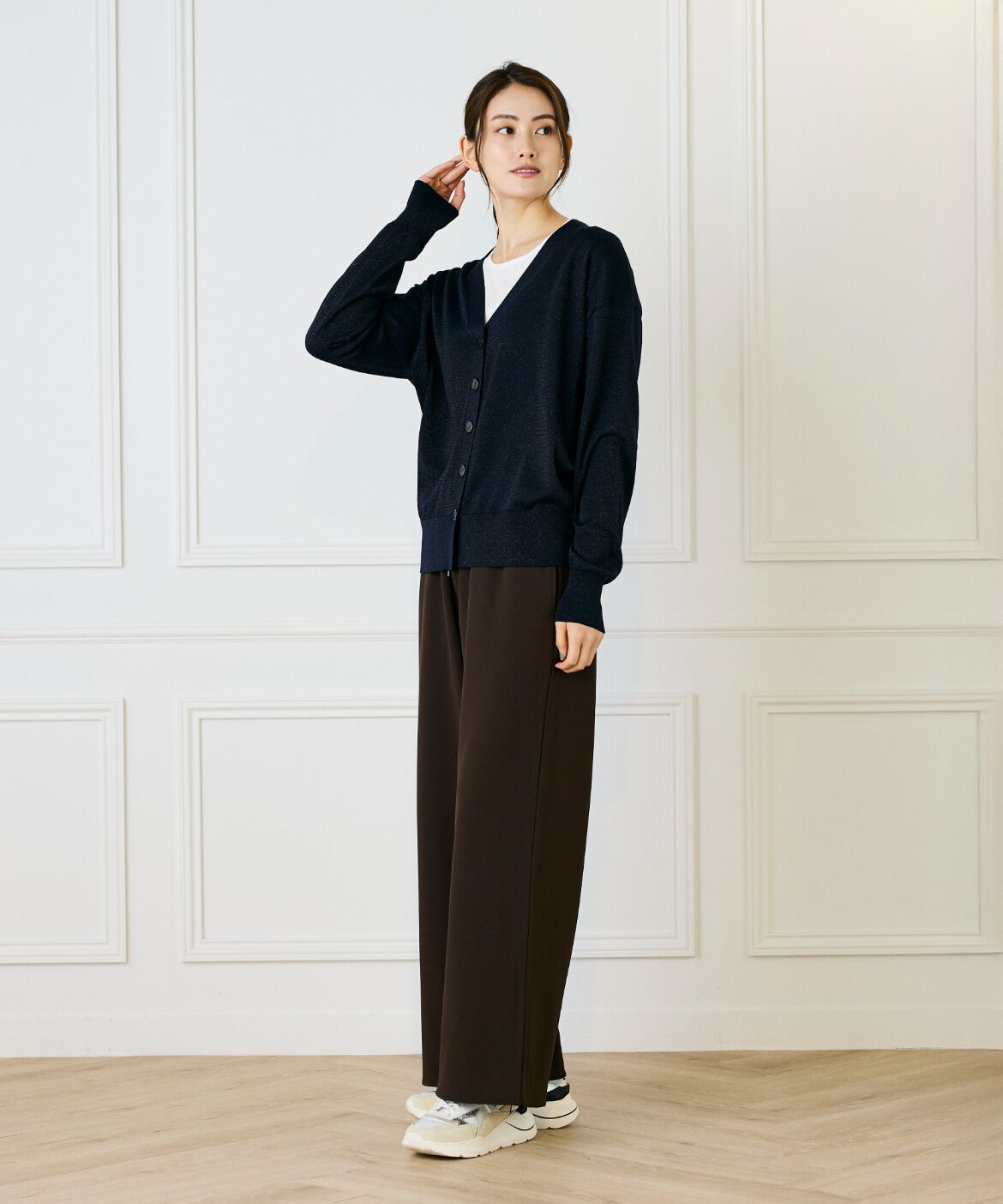 DAY by DAY it&rsquo;s international「ジョーゼットジャージーイージーワイドストレートパンツ」|その他|