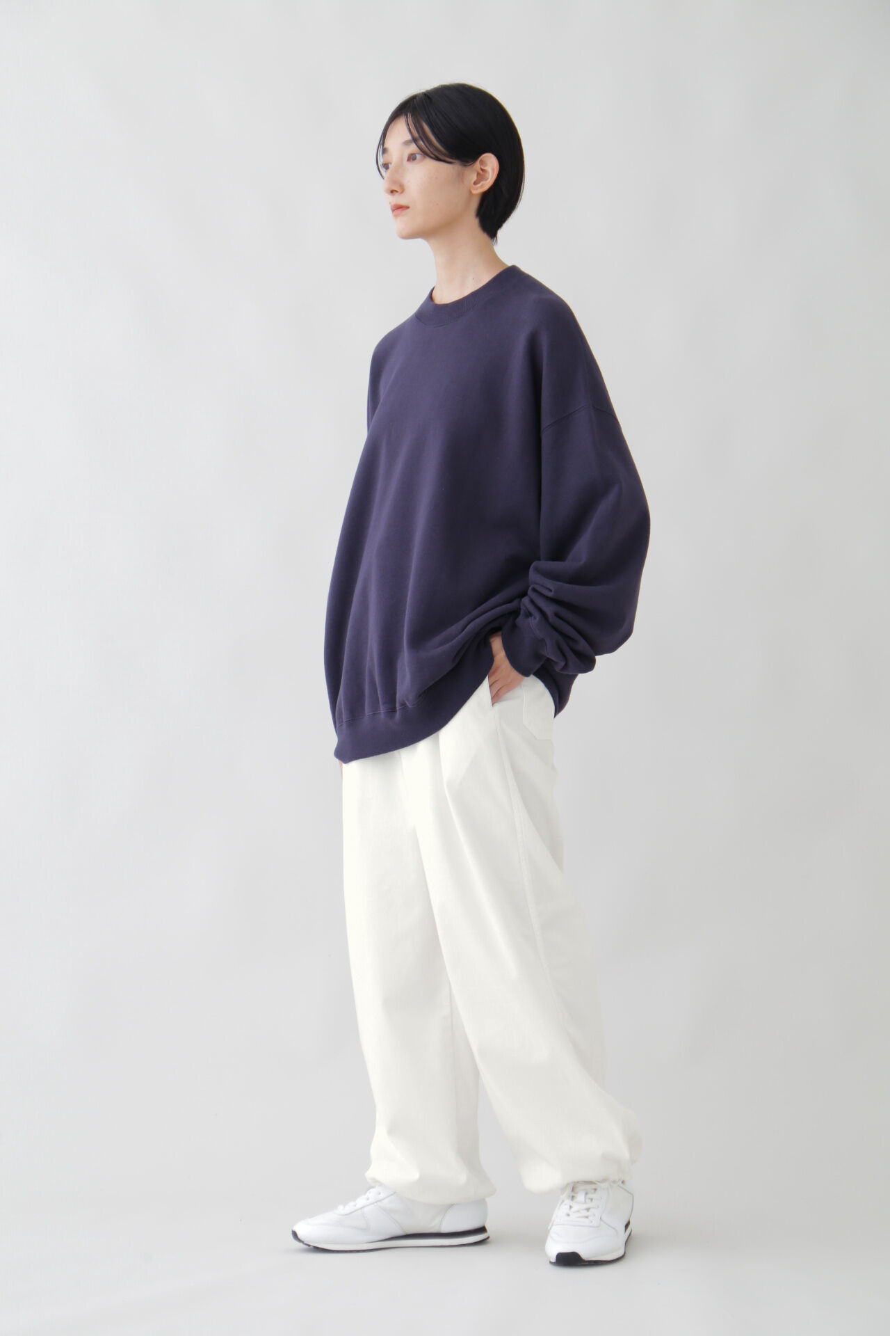YLEVE 「Ｙ / ORGANIC COTTON BLEND HEAVY WEIGHT FLEECE CREW NECK」|Tシャツ・カットソー|