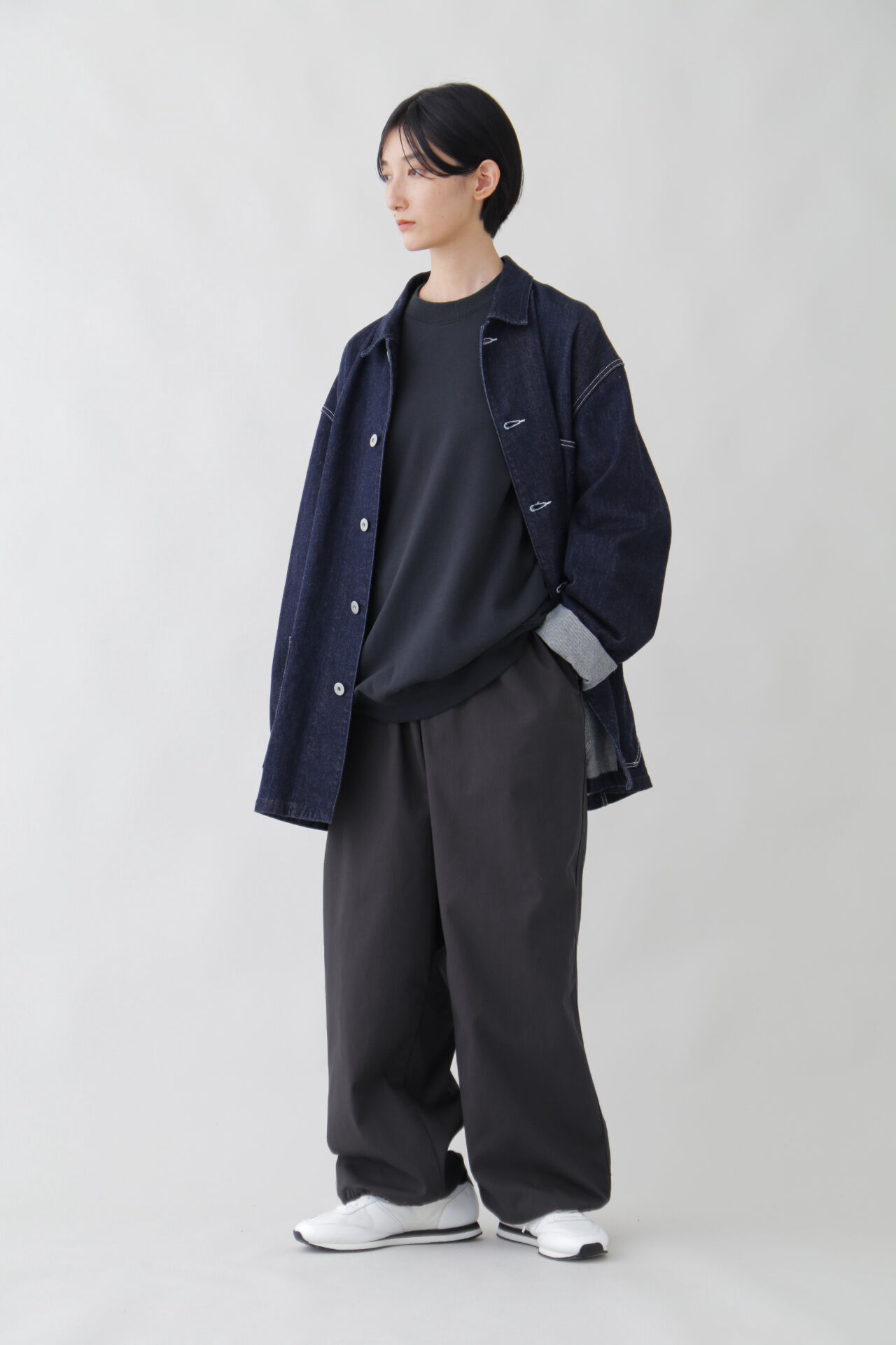 YLEVE 「Ｙ / ORGANIC COTTON BLEND HEAVY WEIGHT FLEECE CREW NECK」|Tシャツ・カットソー|