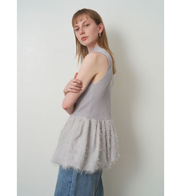 ELENDEEK「PEPLUM DOCKING KT」|ニット・セーター|