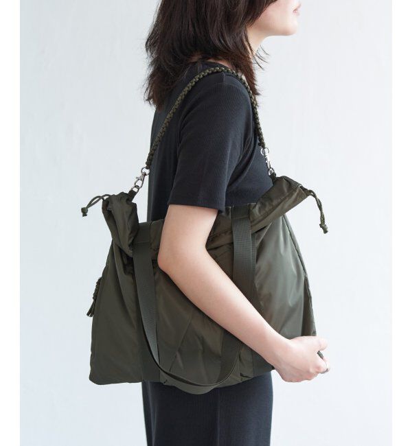 VENCE share style「コード編み巾着ポケットトートバッグ」|その他|