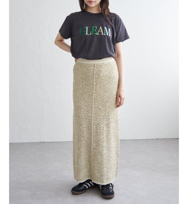 VENCE share style「2WAYミックスニットスカート」|スカート|
