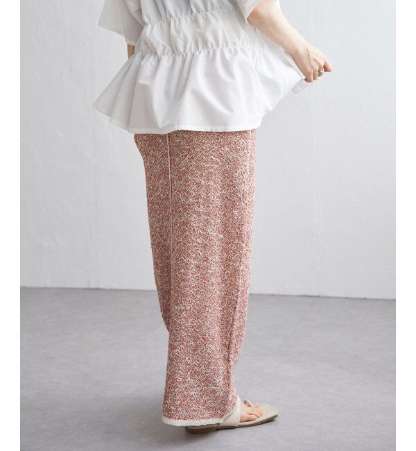 VENCE share style「2WAYミックスニットスカート」|スカート|