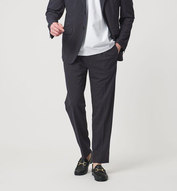 BEAUTY&YOUTH UNITED ARROWS「【WEB限定 WARDROBE SMART】エアリーピケ コンフォート セットアップ/ジャケット＆イージー」|スーツ|
