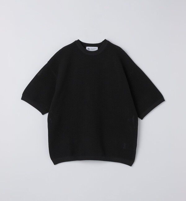 SHIPS「City Ambient Products:〈手洗い可能〉ポリエステル メッシュ ニット ショートスリーブ Tシャツ」|その他|