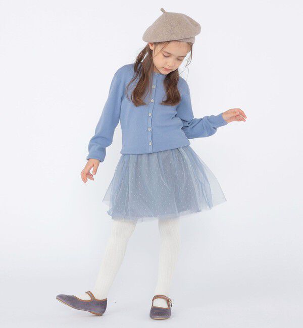 SHIPS KIDS「SHIPS KIDS:100～130cm / リバティ ニット カーディガン」|カーディガン|