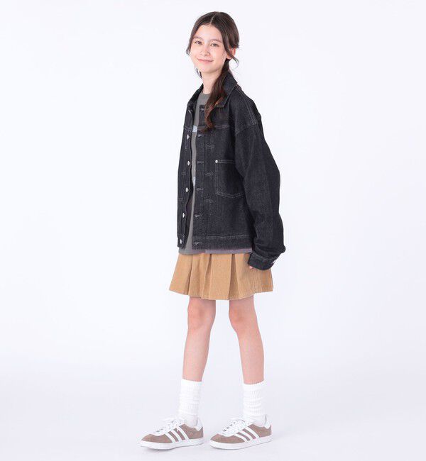 SHIPS KIDS「SHIPS KIDS:140～160cm /ヴィンテージ ライク デニム ジャケット」|デニムジャケット|