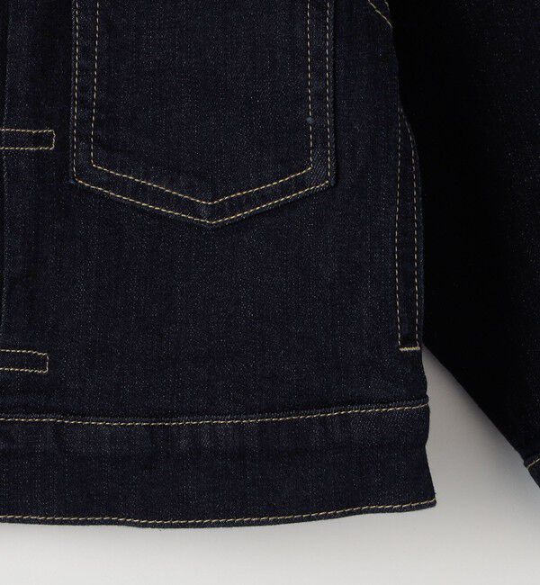 SHIPS KIDS「SHIPS KIDS:100～130cm / ヴィンテージ ライク インディゴ デニム ジャケット」|デニムジャケット|