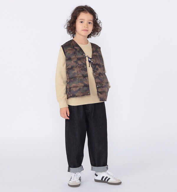 SHIPS KIDS「SHIPS KIDS:100～130cm /ヴィンテージ ライク デニム パンツ」|デニム|