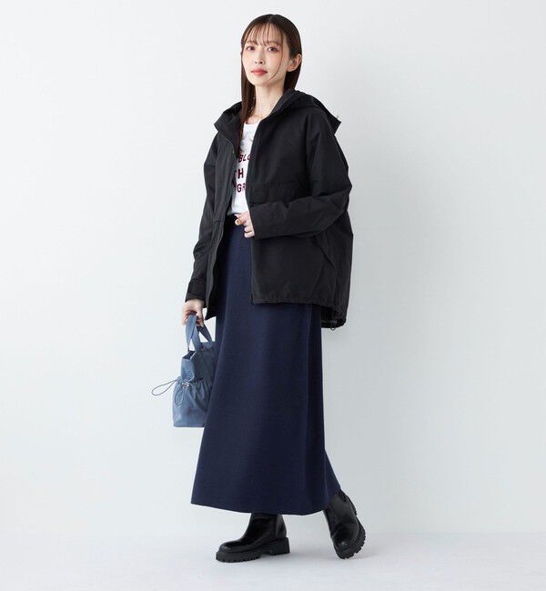 SHIPS Colors 「SHIPS Colors:〈手洗い可能〉スキッパー ニット &times; スカート セットアップ◇」|ニット・セーター|