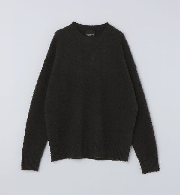 SHIPS「roberto collina: CASENTINO CREW NECK」|ニット・セーター|ダークグレー