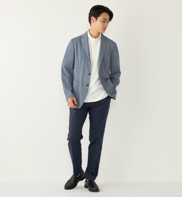 SHIPS Colors 「SHIPS Colors:〈吸水速乾・接触冷感・遮熱〉AVANT(R) 3D ポンチ ポロシャツ◇」|ポロシャツ|