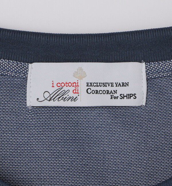 SHIPS「SHIPS:〈FUNCTION〉I Cottoni di Albini カノコ 半袖 Tシャツ」|Tシャツ・カットソー|