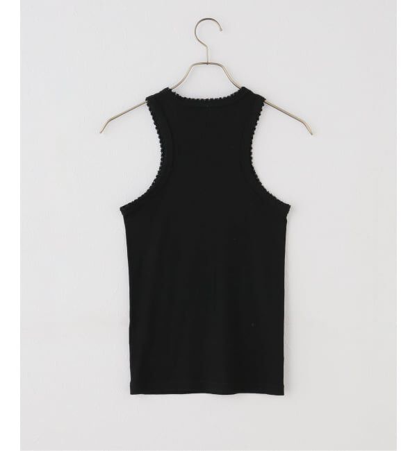 EMILYWEEK「【babaco/ババコ】Cotton/Silk Ribbed Tank Top w/Emb / BA01-CR83」|タンクトップ|