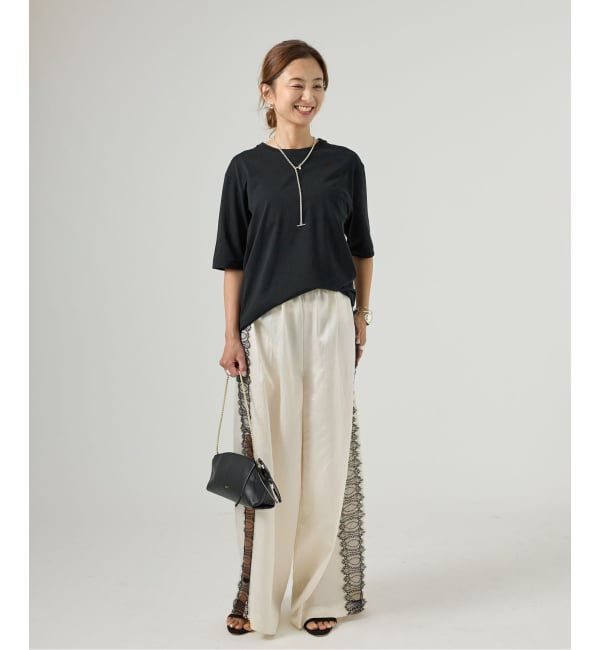 VERMEIL par iena「ディオラマ クルーネック Tシャツ」|Tシャツ・カットソー|