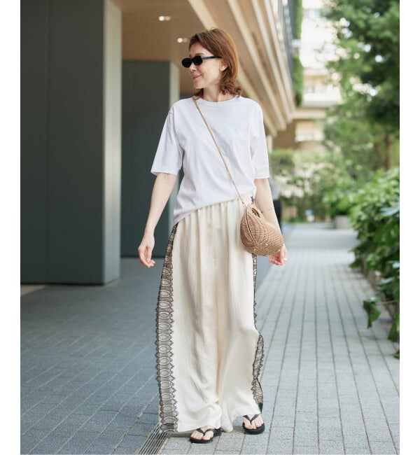VERMEIL par iena「ディオラマ クルーネック Tシャツ」|Tシャツ・カットソー|
