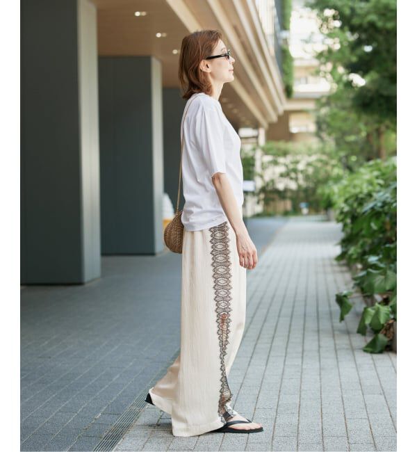 VERMEIL par iena「ディオラマ クルーネック Tシャツ」|Tシャツ・カットソー|