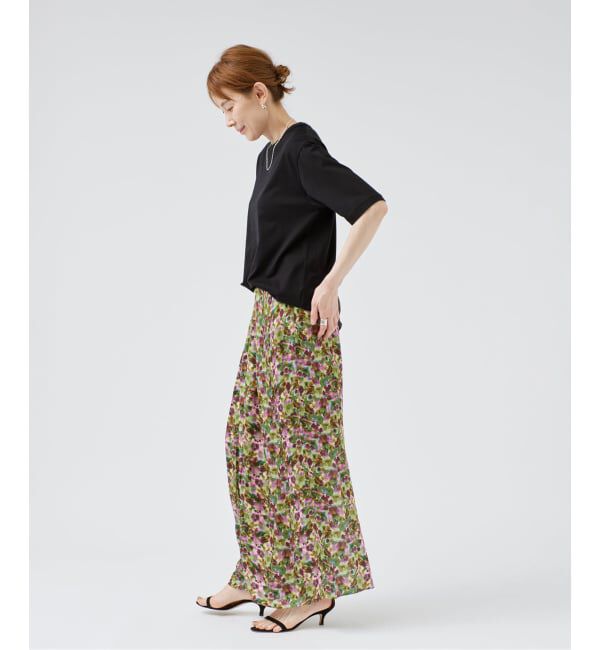 VERMEIL par iena「ディオラマ クルーネック Tシャツ」|Tシャツ・カットソー|