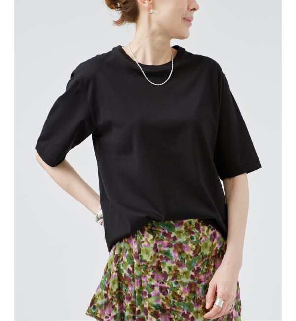 VERMEIL par iena「ディオラマ クルーネック Tシャツ」|Tシャツ・カットソー|