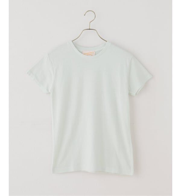 IENA LA BOUCLE「《追加》CAROUSE LAMBRA ケラウズランブラ SS SLIM CREW 261-491」|Tシャツ・カットソー|サックスブルー
