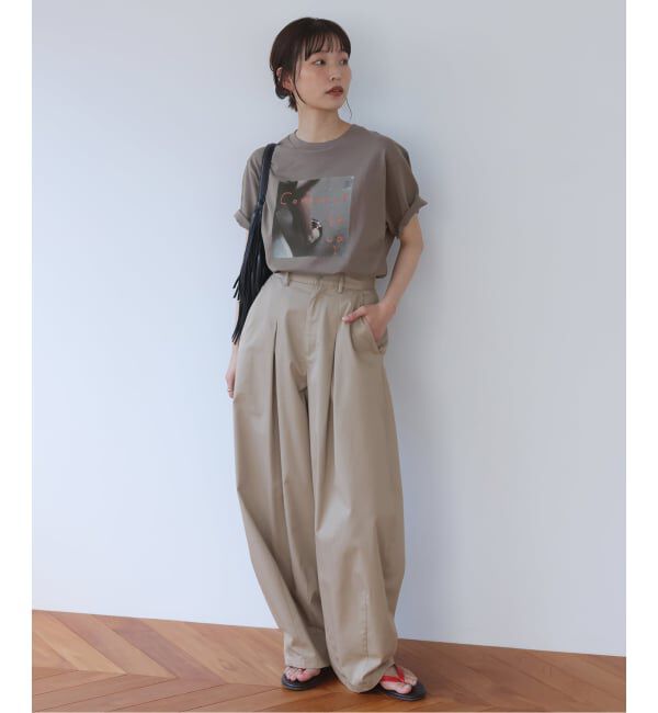 SLOBE IENA「Lundi&times;FRUIT OF THE LOOM&times;SLOBE別注 フォトTシャツ」|Tシャツ・カットソー|