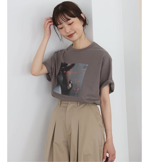 SLOBE IENA「Lundi&times;FRUIT OF THE LOOM&times;SLOBE別注 フォトTシャツ」|Tシャツ・カットソー|