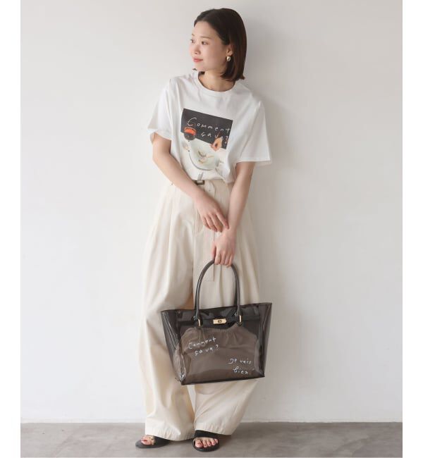 SLOBE IENA「Lundi&times;FRUIT OF THE LOOM&times;SLOBE別注 フォトTシャツ」|Tシャツ・カットソー|
