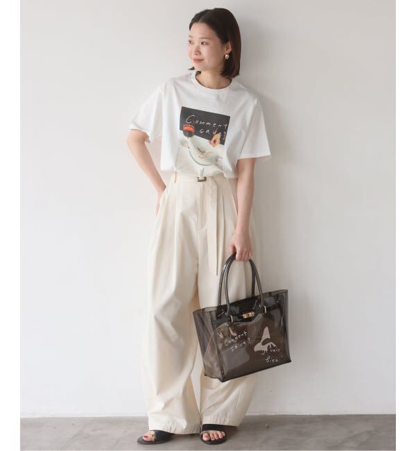 SLOBE IENA「Lundi&times;FRUIT OF THE LOOM&times;SLOBE別注 フォトTシャツ」|Tシャツ・カットソー|