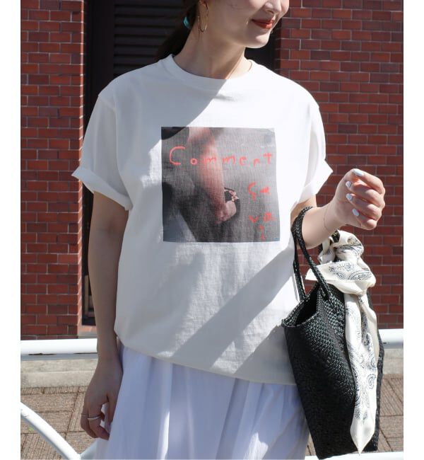 SLOBE IENA「Lundi&times;FRUIT OF THE LOOM&times;SLOBE別注 フォトTシャツ」|Tシャツ・カットソー|