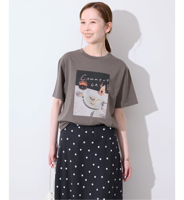 SLOBE IENA「Lundi&times;FRUIT OF THE LOOM&times;SLOBE別注 フォトTシャツ」|Tシャツ・カットソー|