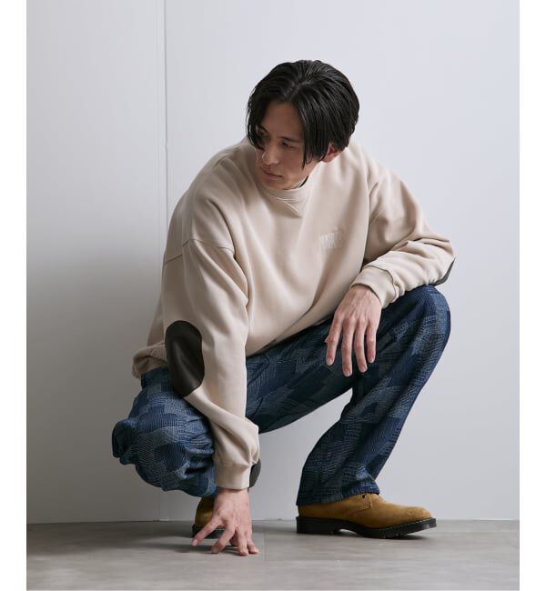 Paris Saint-Germain「【Paris Saint-Germain / パリ・サン＝ジェルマン】 JP Knit-Like Script Sweat」|スウェット・ジャージ|
