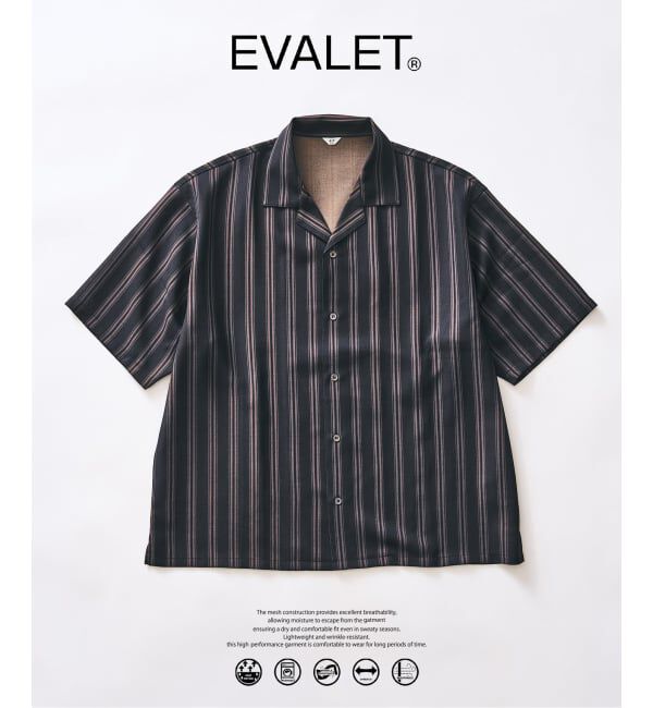 417 EDIFICE「【EVALET / エバレット】オープンカラーシャツ "セットアップ着用可能"」|シャツ・ブラウス|