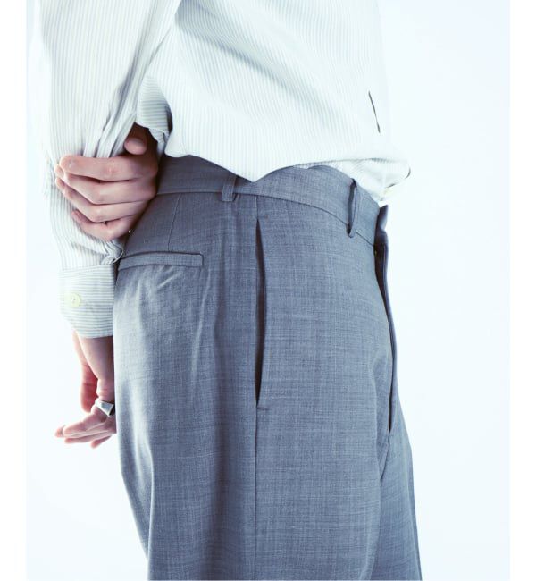 PULP「【VIA / ヴァイア】LOOSE STRAIGHT TROUSERS」|スラックス|
