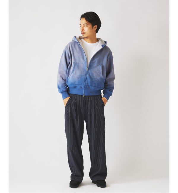 JOURNAL STANDARD relume「ダブルフェイス ワッフル ジップパーカー」|パーカー|