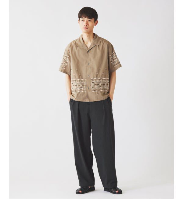 JOURNAL STANDARD relume「TRストライプ オーバーパンツ」|スラックス|