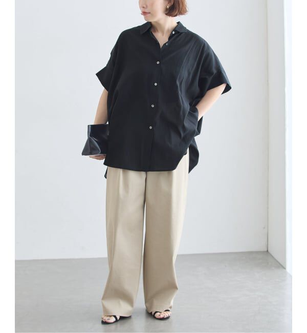 journal standard L'essage「ライトローンドルマンシャツ」|シャツ・ブラウス|