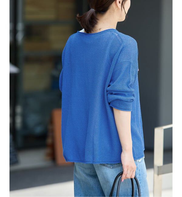 JOURNAL STANDARD「《追加》ペーパーヤーンカノコルーズプルオーバー」|ニット・セーター|