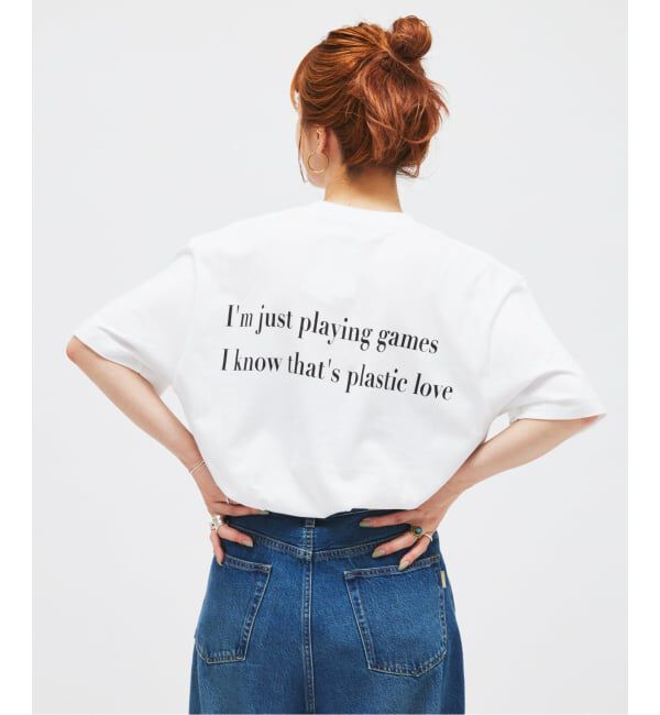 JOURNAL STANDARD「竹内まりや / Mariya Takeuchi PLASTIC LOVE プリント Tシャツ」|Tシャツ・カットソー|