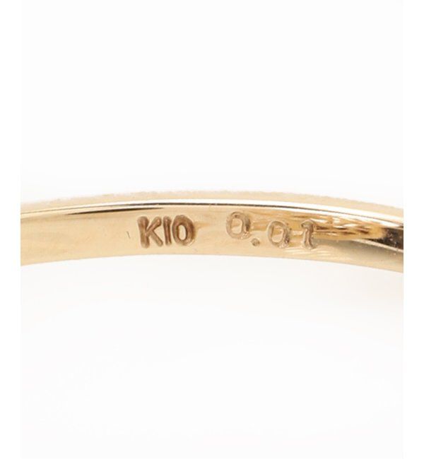 Lilas by Spick&Span「クラシックレースリング K10」|リング|