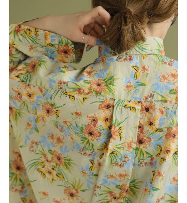 Spick and Span「VIAN / ヴィアン 別注 Flower Big Shirt」|シャツ・ブラウス|