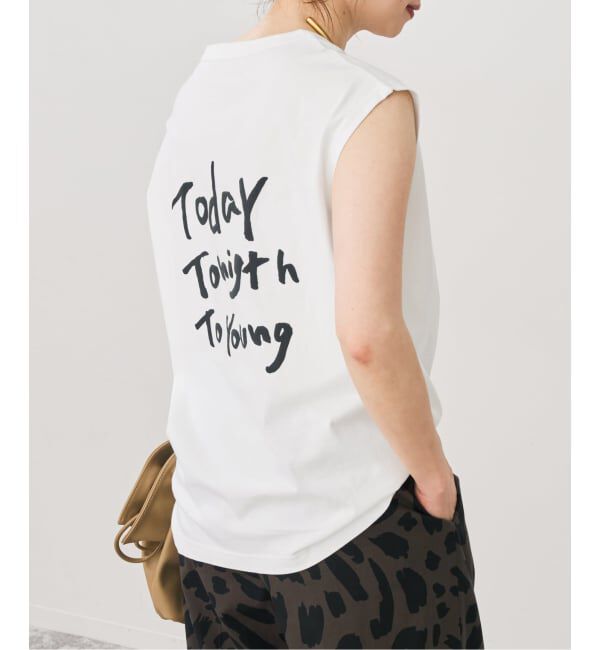 Spick and Span「バックロゴプリントフレンチT」|Tシャツ・カットソー|