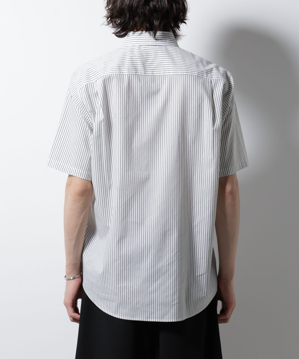 NANO universe「「ICE FLOW LINEN」バリエーションシャツ 半袖」|シャツ・ブラウス|