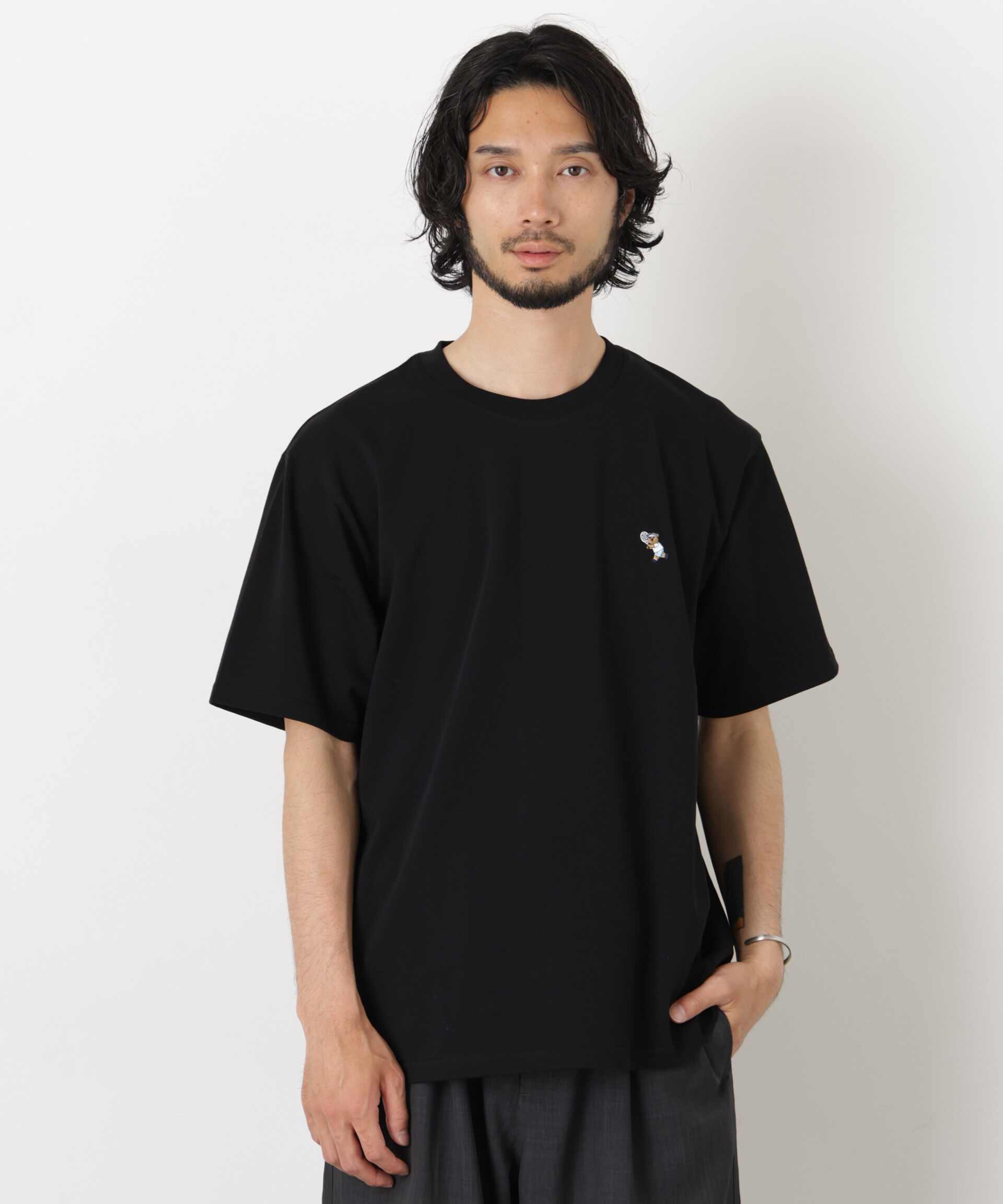 nano･universe「ナノベア  Tシャツ半袖 テニス」|Tシャツ・カットソー|