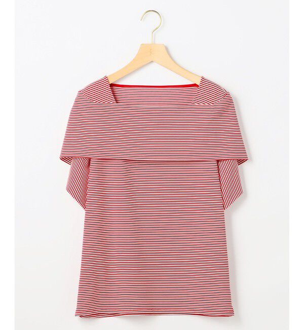 組曲「GIZAコットンオフショルダー カットソー」|Tシャツ・カットソー|